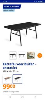 Nieuwe tuintafel, Tuin en Terras, Tuintafels, Ophalen, Nieuw, Rechthoekig