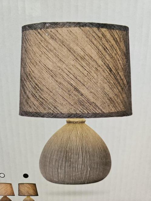 Tafellamp Ramzi, Huis en Inrichting, Lampen | Tafellampen, Nieuw, Minder dan 50 cm, Stof, Overige materialen, Ophalen of Verzenden