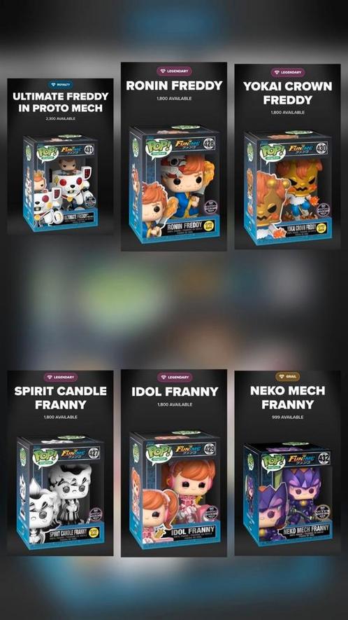 Funko NFT'S (ZIE OMSCHRIJVING), Verzamelen, Poppetjes en Figuurtjes, Zo goed als nieuw, Ophalen of Verzenden