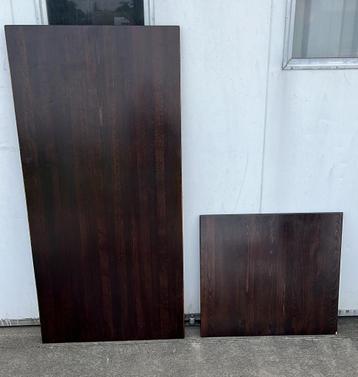 16 stuks massief houten beuken tafelbladen horeca beschikbaar voor biedingen