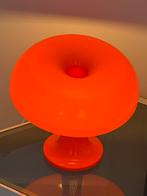 2x Oranje Mushroom Bedlampjes - 3 Lichtstanden, Huis en Inrichting, Lampen | Vloerlampen, Ophalen of Verzenden, Nieuw, Kunststof