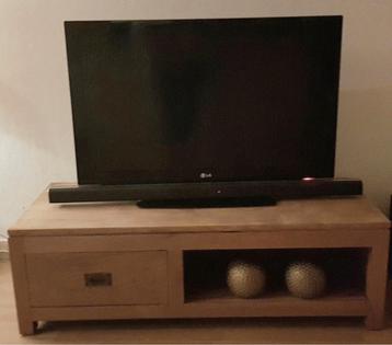Massief Teak TV Kastje - 120x50x38 cm beschikbaar voor biedingen