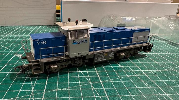 Piko Rurtalbahn G1206 digitaal met Esu decoder, Hobby en Vrije tijd, Modeltreinen | H0, Gebruikt, Locomotief, Gelijkstroom, Piko