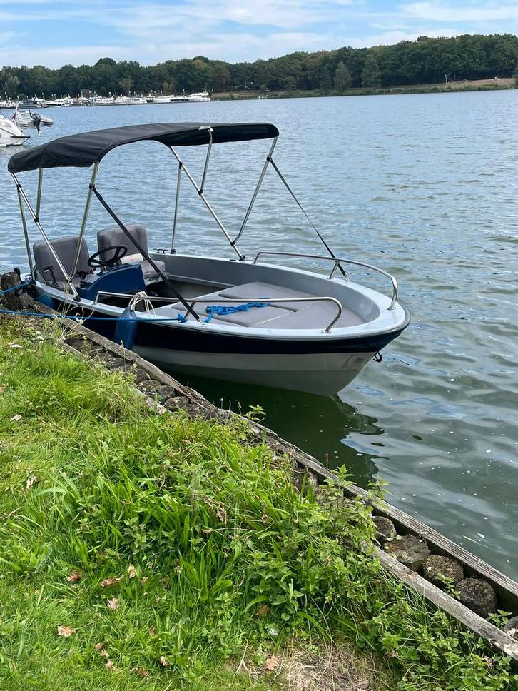 Consoleboot / kleine sloep 9.8pk 4 takt, Watersport en Boten, Duiken, Gebruikt, Overige typen, Ophalen