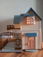 Sylvanian families groot landhuis/lichtblauw dak, Ophalen of Verzenden, Nieuw, Poppenhuis