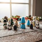 Houten Winter pegdolls, Ophalen of Verzenden, Nieuw, Overige typen