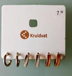 3x oorringetjes nieuw op kaartje, Ophalen of Verzenden, Nieuw, Goud, Overige materialen