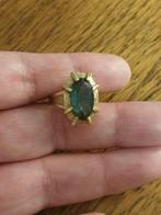 Goud 14b karaat ring met toermalijn, Verzenden, Goud, Ring