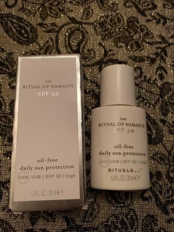 Rituals of namaste SPF 50 daily sun protection 30ML