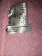 Optidee roze knuffeldoekje met wit konijn, Ophalen of Verzenden, Zo goed als nieuw, Konijn