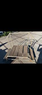 Trapje stacaravan gietijzer, Tuin en Terras, Ophalen, Gebruikt