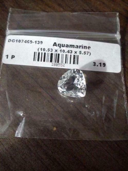 Aquamarine - 3,19 ct, Sieraden, Tassen en Uiterlijk, Edelstenen, Nieuw, Ophalen of Verzenden
