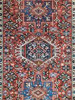 Handgeknoopt Perzisch wol Karaja tapijt medallions 130x195cm, Persian Perzisch vintage oosters hype, Gebruikt, 100 tot 150 cm