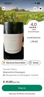 Brut champagne van Thierry Fournier, Ophalen of Verzenden, Nieuw, Frankrijk, Champagne