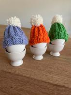 Eiermutsjes gehaakt van zacht katoen. Voor de Paasdagen, Ophalen of Verzenden, Nieuw, Haken, Wol of Garen