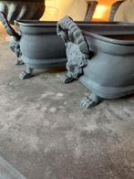 Krijtverf plantenbakjes van koper, Overige materialen, Gebruikt, Minder dan 30 cm, Ophalen of Verzenden