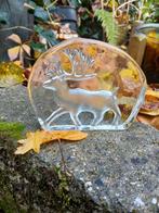 Presse papier glas Eland, Antiek en Kunst, Ophalen of Verzenden