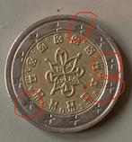 Portugese 2 euromunt met misslag, Postzegels en Munten, Munten | Europa | Euromunten, Ophalen of Verzenden, Portugal, 2 euro