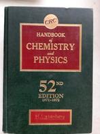 Handbook of Chemistry and Physics 52 e druk 1971, Ophalen of Verzenden, Zo goed als nieuw, Overige onderwerpen