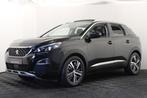 Peugeot 3008 1.2 PureTech Allure |Pano| (bj 2019, automaat), Gebruikt, 1199 cc, Leder en Stof, Zwart