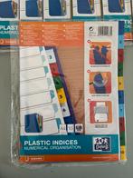 Plastic tabbladen A4 genummerd 1–10 | Oxford - 9 sets, Ophalen of Verzenden, Nieuw