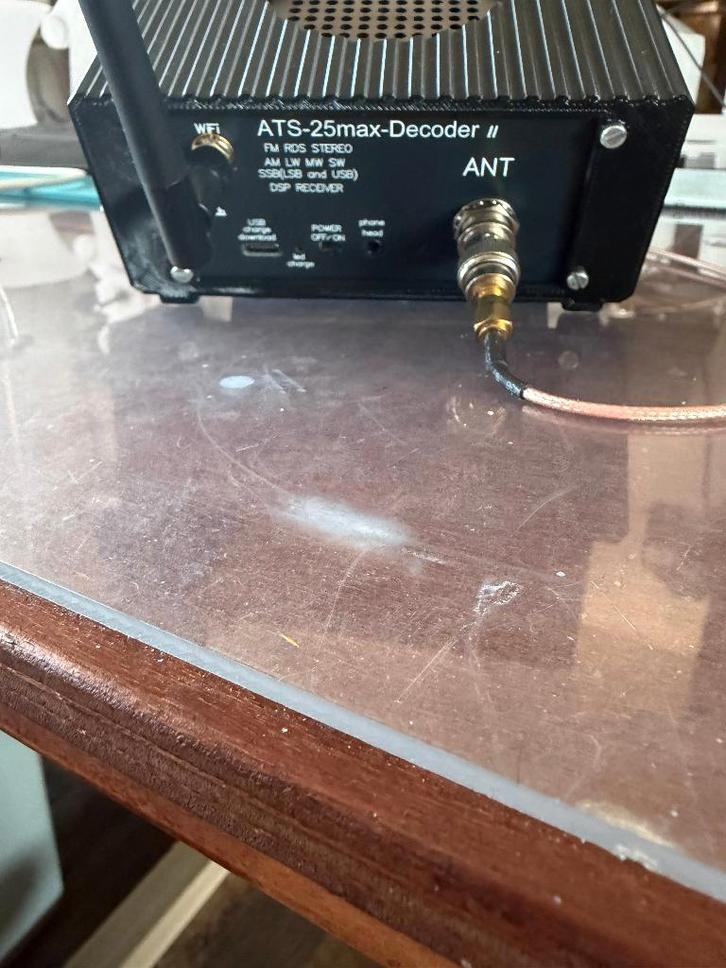 Ontvanger ATS25 II type max decoder, Telecommunicatie, Scanners, Zo goed als nieuw, 500 kanalen of meer, Draagbaar, Ophalen of Verzenden