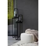 Light & Living Poef Liberia - Bouclé - 68 x 68 cm - Beige, 50 tot 75 cm, Ophalen of Verzenden, 50 tot 75 cm, Nieuw