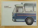 DAF Bus Brochure 1966 Touringcar Lijnbus, Ophalen of Verzenden, Zo goed als nieuw, Overige merken, DAF