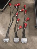 2 x motortakel break out + 7 x motor sturing kabel, Ophalen of Verzenden, Gebruikt, Licht