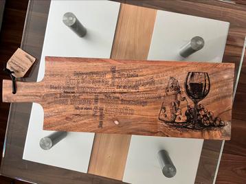 Serveerplank rond of rechthoekig, eigen idee mogelijk beschikbaar voor biedingen