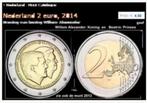 NL € 2.00 Kroning WA / afstand B 2014, Ophalen of Verzenden, Koningin Beatrix, Euro's, Losse munt