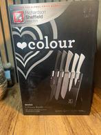 Richardson Sheffield Messenblok 5-delig - Nieuw, Nieuw, Ophalen of Verzenden, Rvs of Chroom, Vaatwasserbestendig