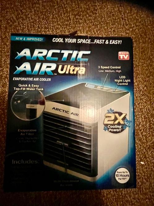 Arctic Air Ultra - Persoonlijke Ruimtekoeler - Nieuw, Witgoed en Apparatuur, Airco's, Nieuw, Tafel- of Grondventilator, 3 snelheden of meer