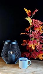 Emaille beker wit met blauwe rand NO 11, Antiek en Kunst, Antiek | Emaille, Ophalen of Verzenden