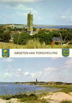 Groeten uit Terschelling - 2 afb + wapens - 1976 gelopen, Ophalen of Verzenden, 1960 tot 1980, Gelopen, Noord-Brabant