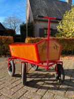 Vintage houten bolderkar -nieuw, Ophalen, Zo goed als nieuw