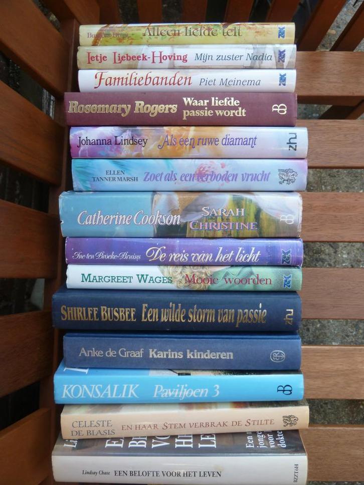 14 boeken romans, Boeken, Romans, Gelezen, Nederland, Ophalen of Verzenden