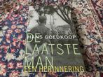 Laatste Man, een herinnering. Hans Goedkoop.  Softcover, 92, Boeken, Hans Goedkoop., Ophalen of Verzenden, Zo goed als nieuw, 1945 tot heden