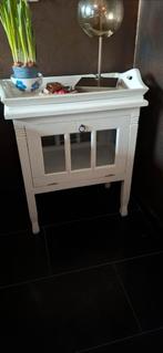 Theemeubel theekastje, Ophalen, Gebruikt, 25 tot 50 cm, Rechthoekig