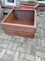 Stalen plantenbak 80x80x40cm niet gebruikt, Ophalen, Metaal