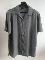 Superdry bowling shirt black pattern maat M, Zwart, Ophalen of Verzenden, Zo goed als nieuw, Halswijdte 41/42 (L)