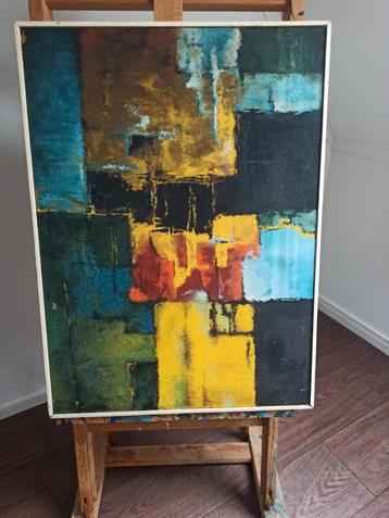 Abstract Schilderij beschikbaar voor biedingen
