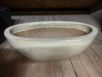 Vintage Aardewerk Bloempot - Gebruikt beschikbaar voor biedingen