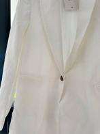 Witte H&M Linnen Blazer - Nieuw!, Kleding | Dames, Maat 38/40 (M), Wit, Nieuw, Ophalen of Verzenden