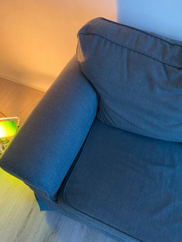 Ikea Ektorp bank - donkergrijs - 3 jaar oud - afbeelding 3