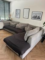 Gratis hoekbank (2 kratjes Hertog jan), Huis en Inrichting, Banken | Bankstellen, Ophalen, Gebruikt, Vierpersoons of meer, Hoekbank