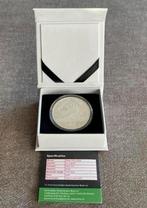 Nederland 2016 | T. Rex Penning Zilver | Glow in the Dark, Postzegels en Munten, Penningen en Medailles, Ophalen of Verzenden