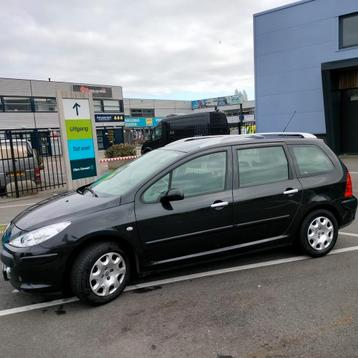 Peugeot 307 1.6 16V XR Break 2007 Zwart beschikbaar voor biedingen