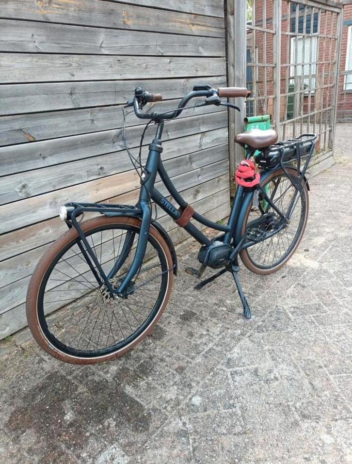 Stella dolce dark blue dames fiets, Fietsen en Brommers, Elektrische fietsen, Gebruikt, Overige merken, 51 tot 55 cm, Ophalen