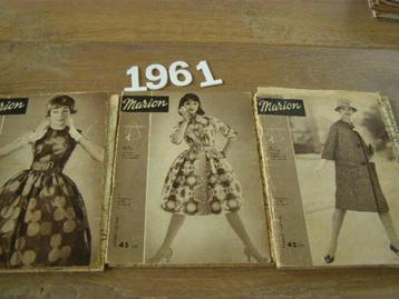 Vintage modeblad Marion 1961/1962 beschikbaar voor biedingen